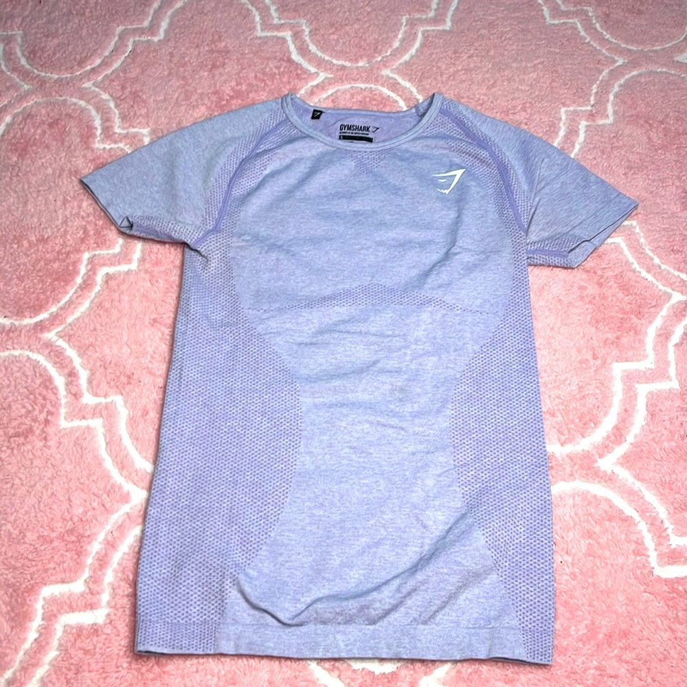 Gymshark purple short sleeve top